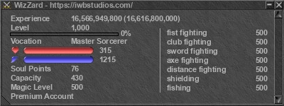 Signature for player WizZard